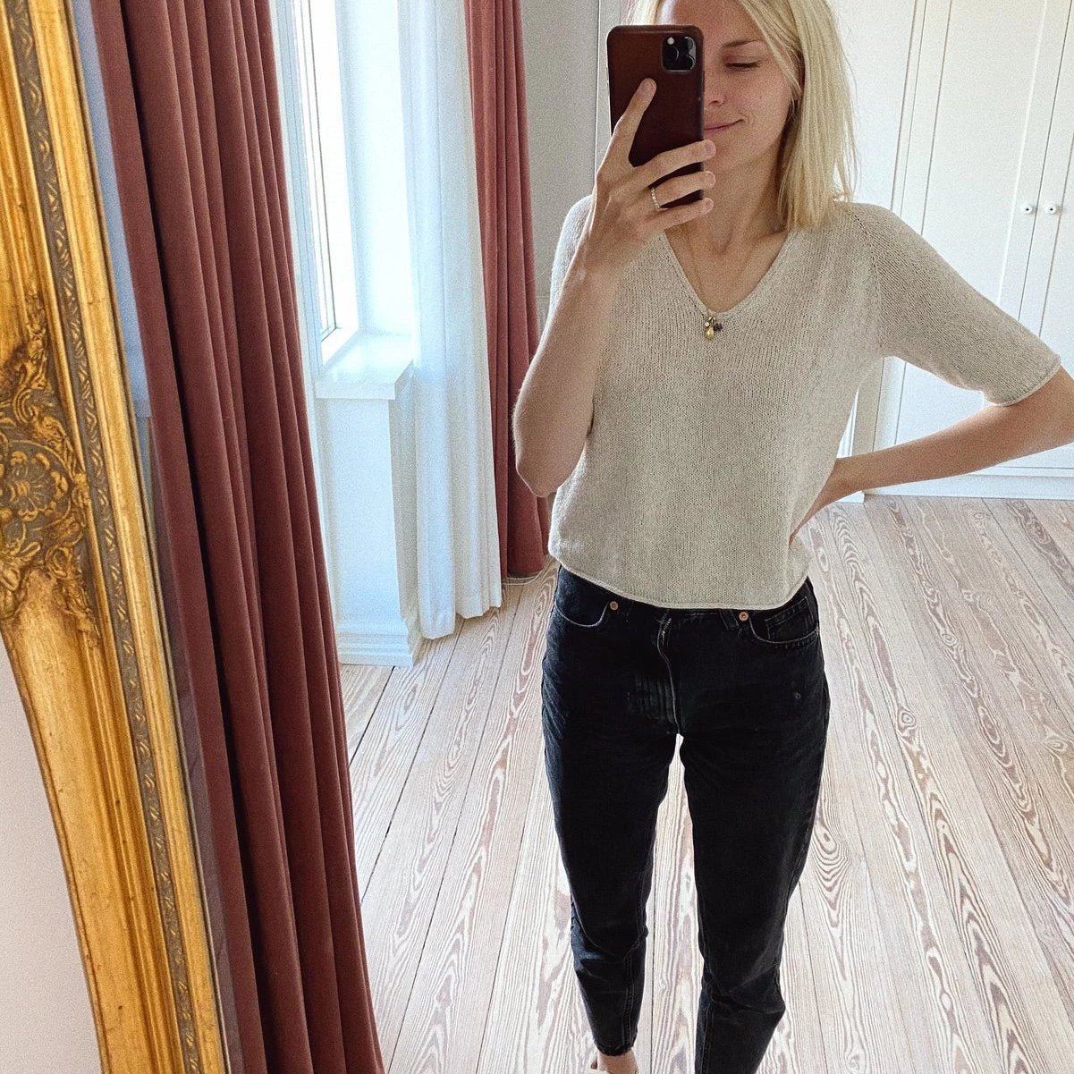 Cumulus Tee by PetiteKnit