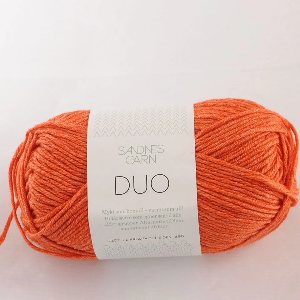 Duo Sandnes Garn 3517 Oransje