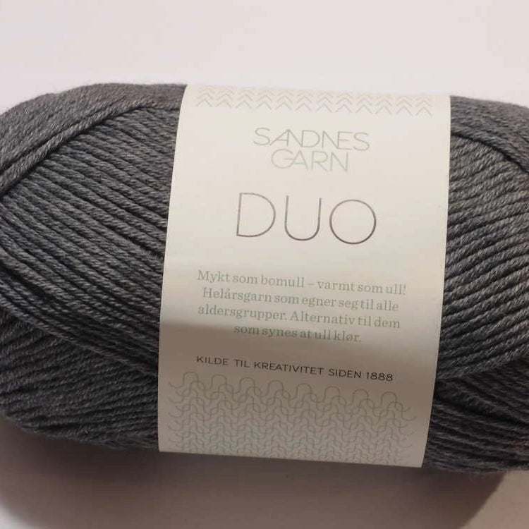 Duo Sandnes Garn 5873 Grå