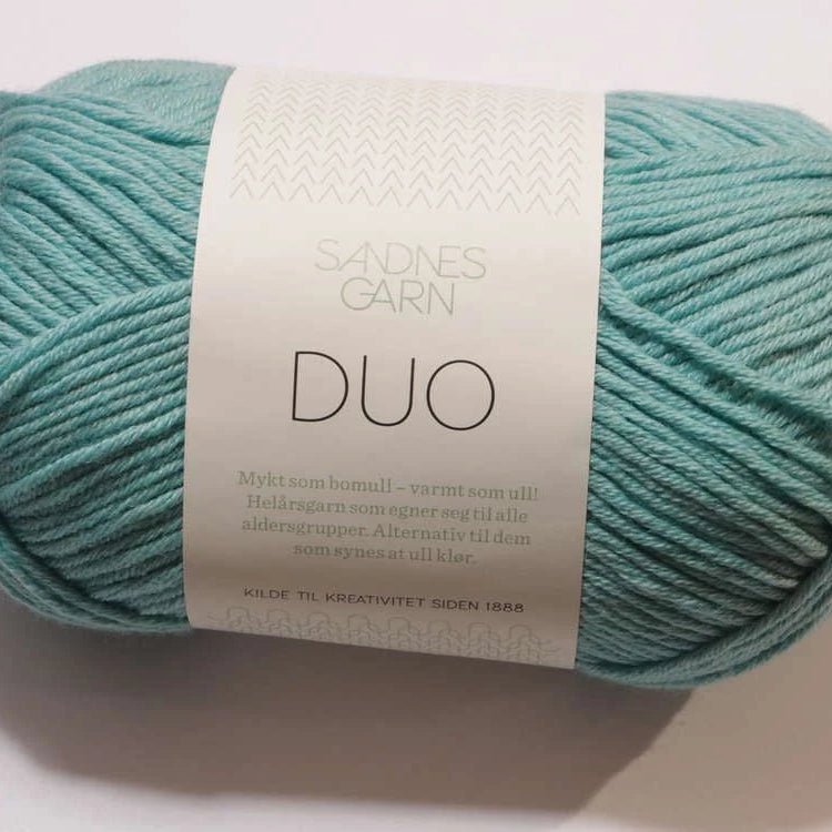 Duo Sandnes Garn 6823 Turkis