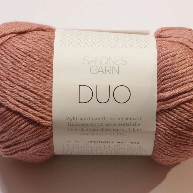 Duo Sandnes Garn 4032 Pudderrosa