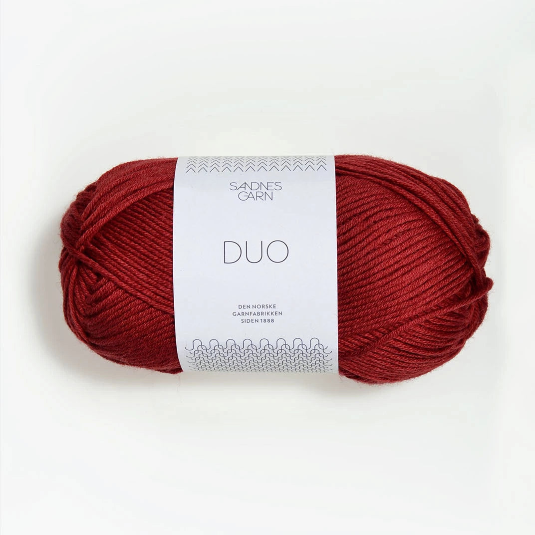 Sandnes Garn Duo, 4236 Dyp Röd