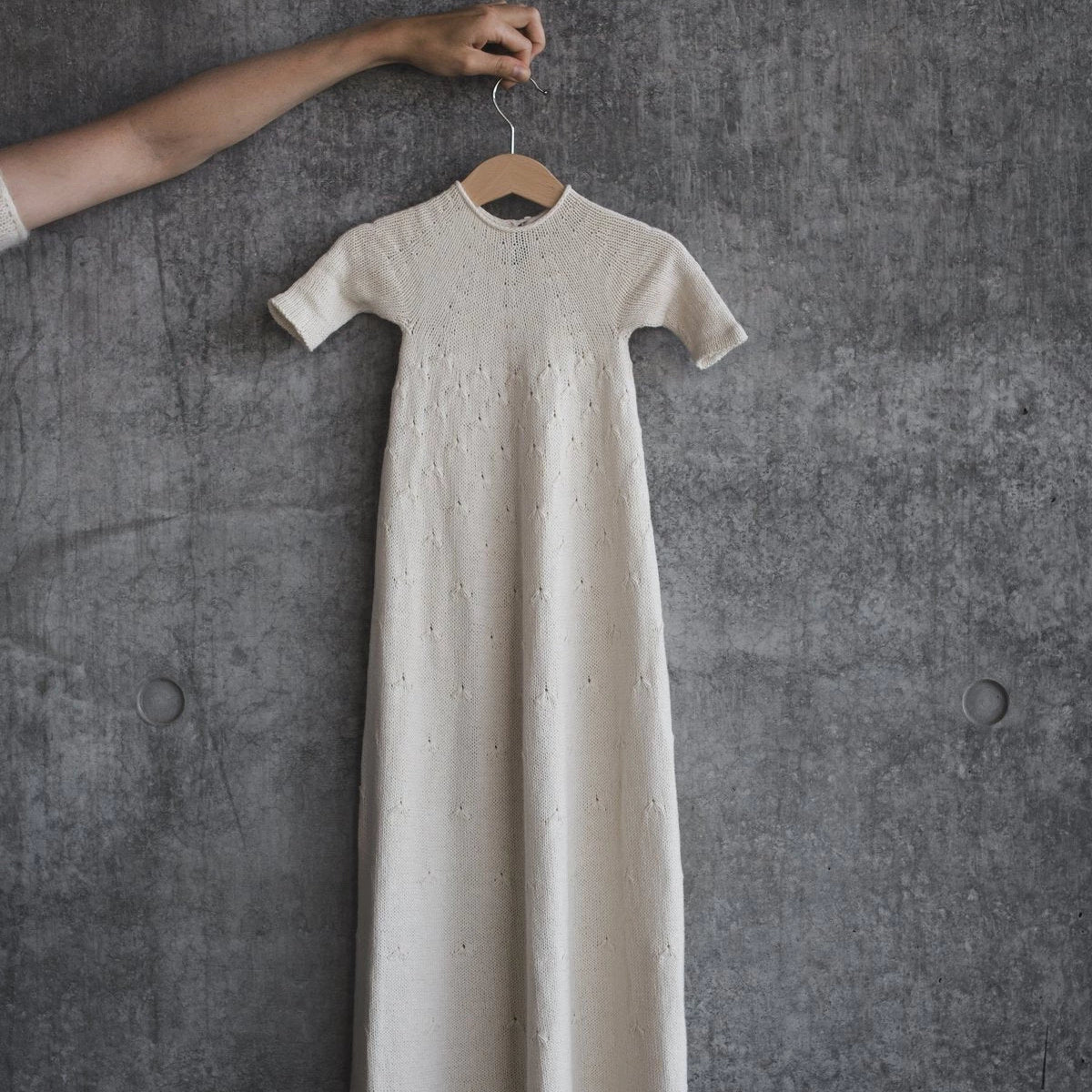 Ellen's Christening Gown by PetiteKnit