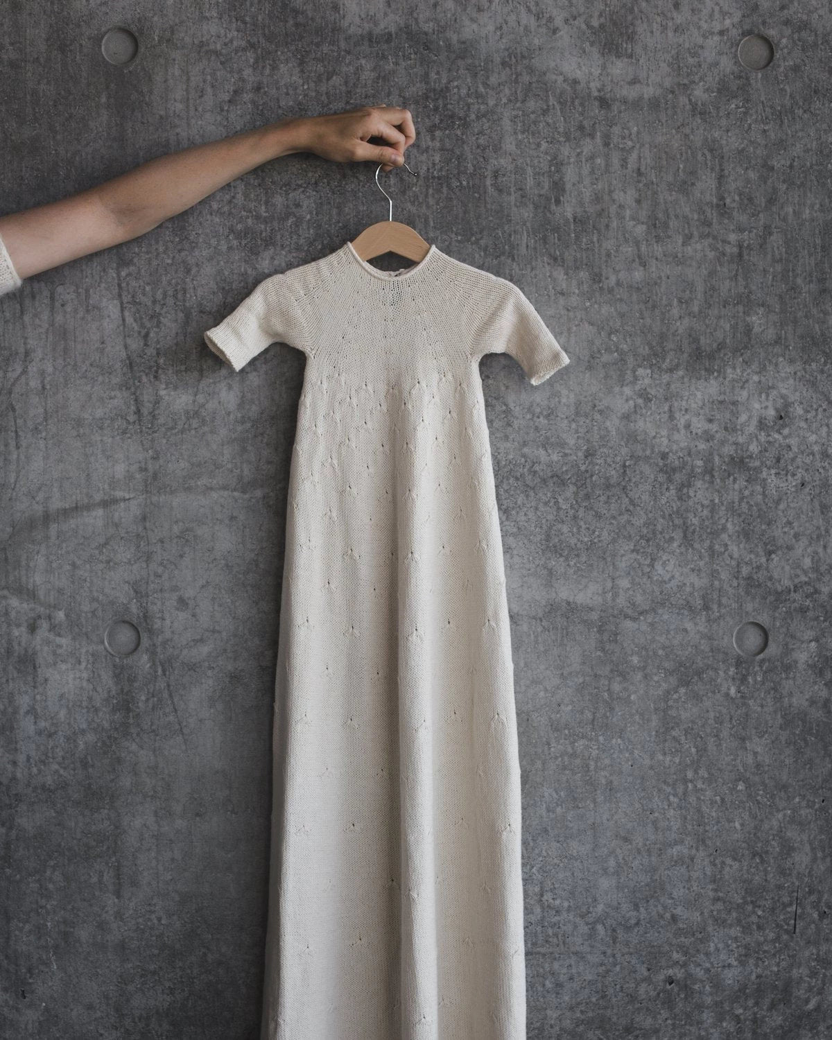 Ellen's Christening Gown by PetiteKnit