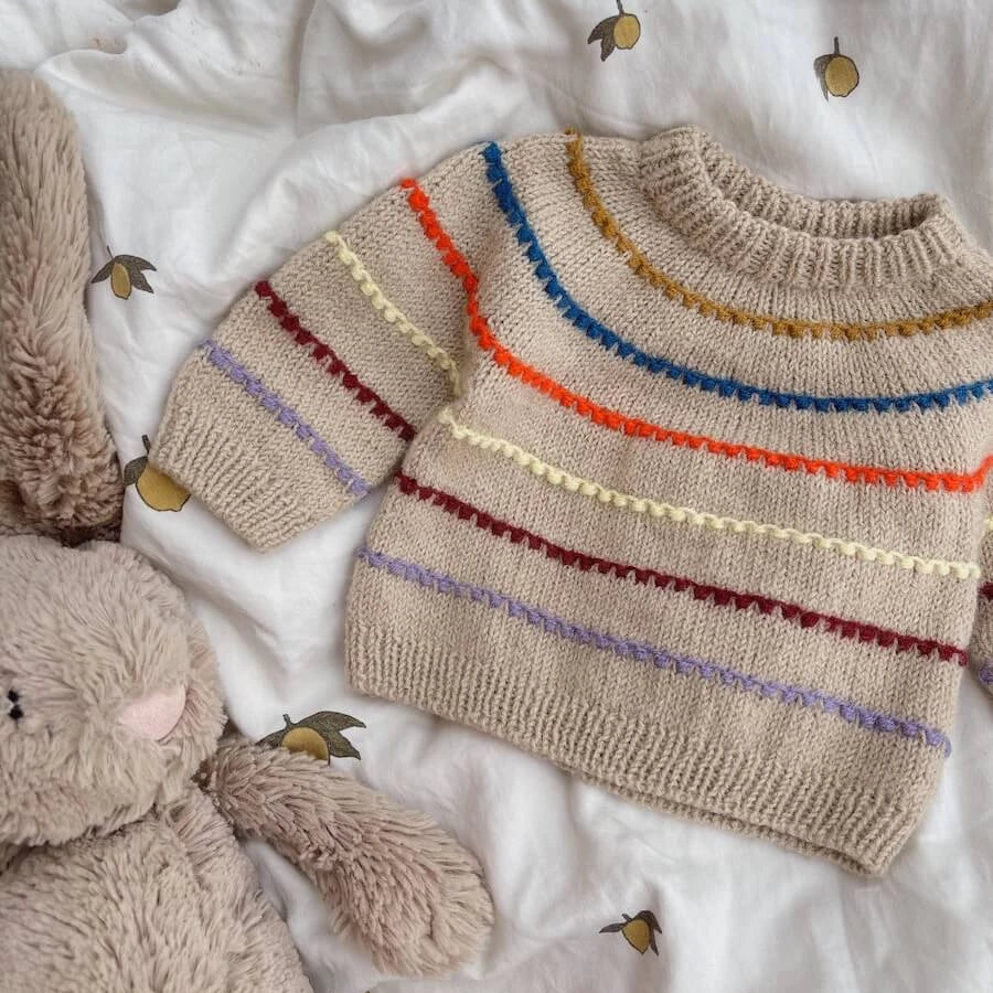 Festival Sweater Baby by PetiteKnit