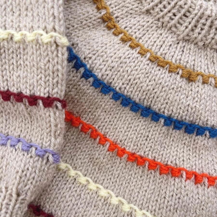 Festival Sweater Baby by PetiteKnit