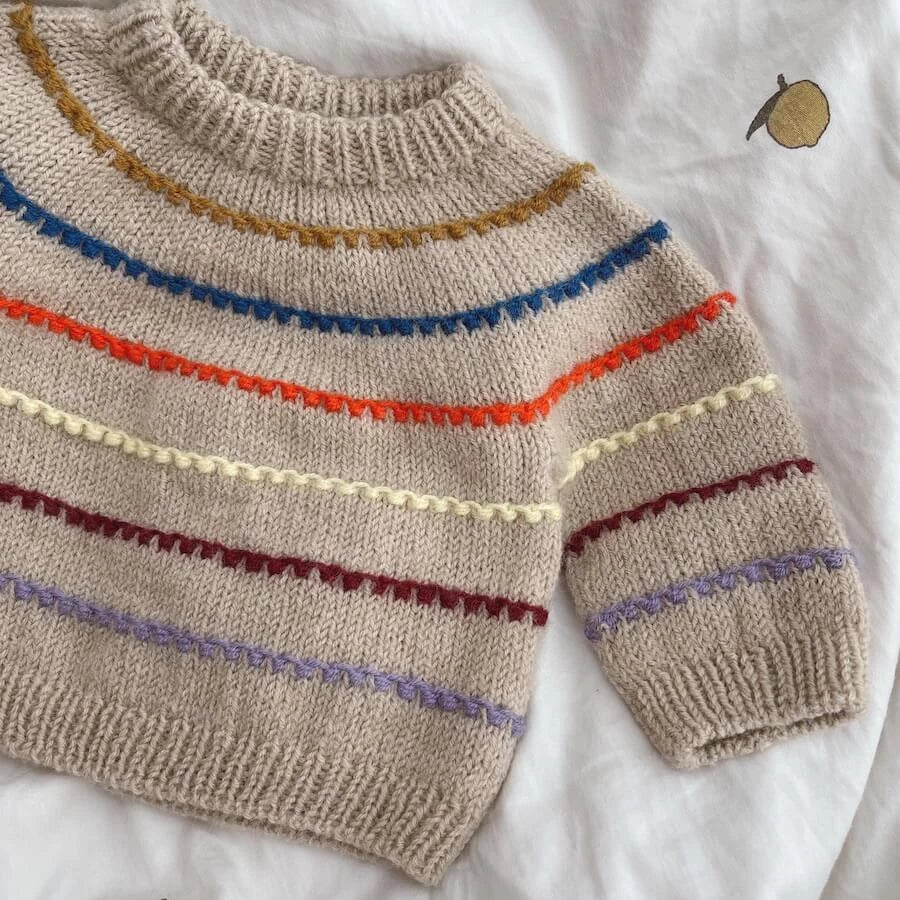 Festival Sweater Baby by PetiteKnit