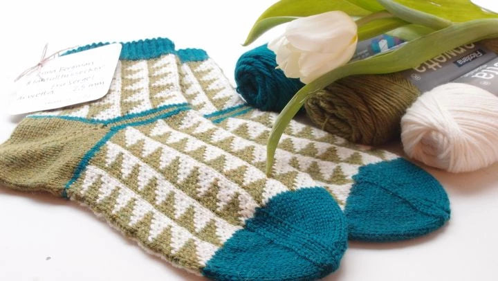 Filcolana Arwetta Classic merinovillalangasta kudotut villasukat