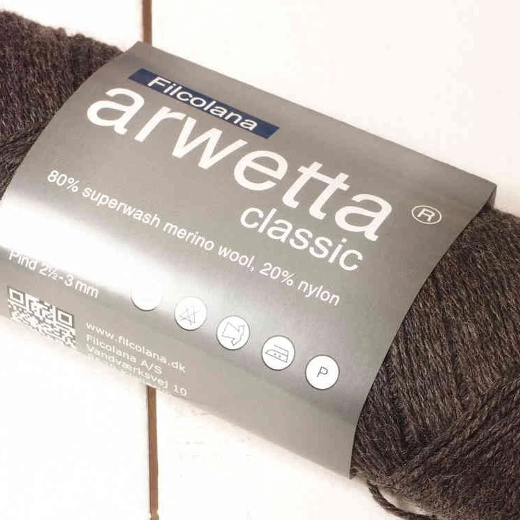 Filcolana Arwetta Classic 975 Dark Chocolate