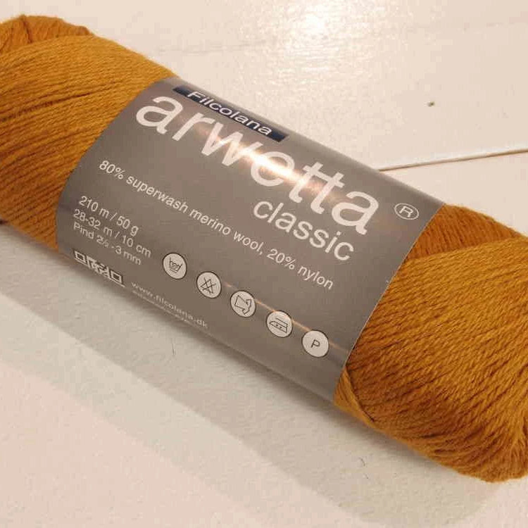 Filcolana Arwetta Classic 136 Mustard