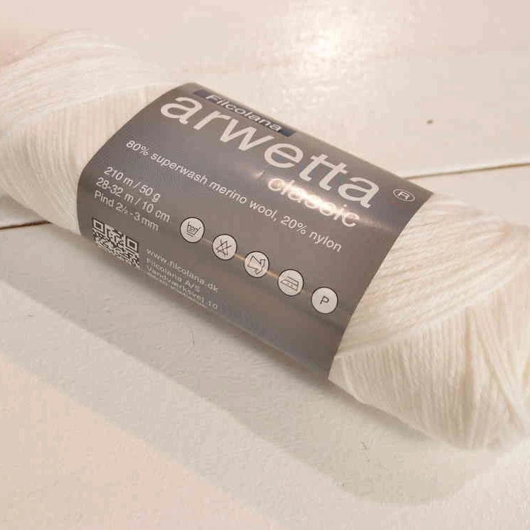 Filcolana Arwetta Classic 100 Snow White