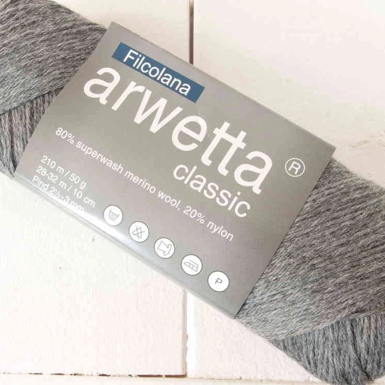 Filcolana Arwetta Classic 955 Medium Grey (melange)