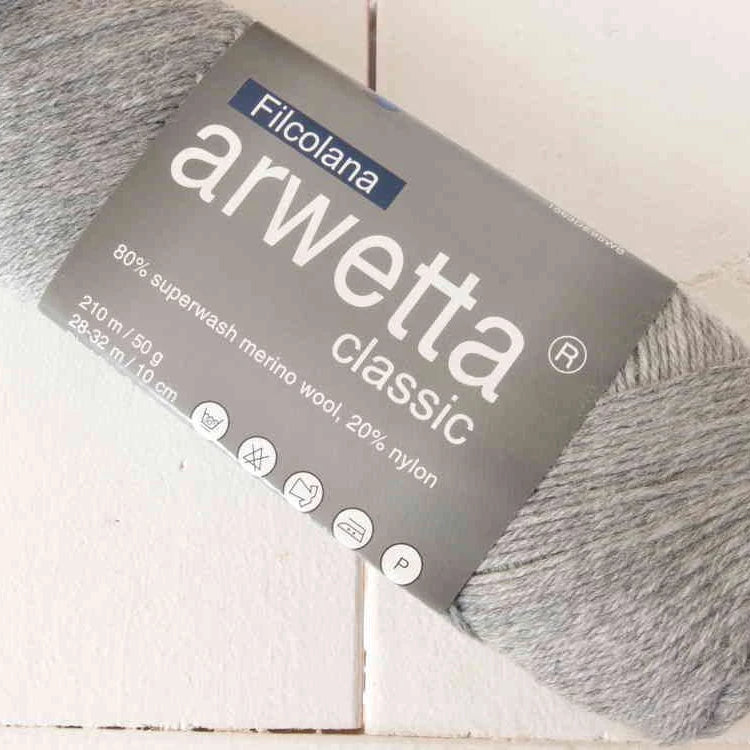 Filcolana Arwetta Classic 954 Light Grey (melange)