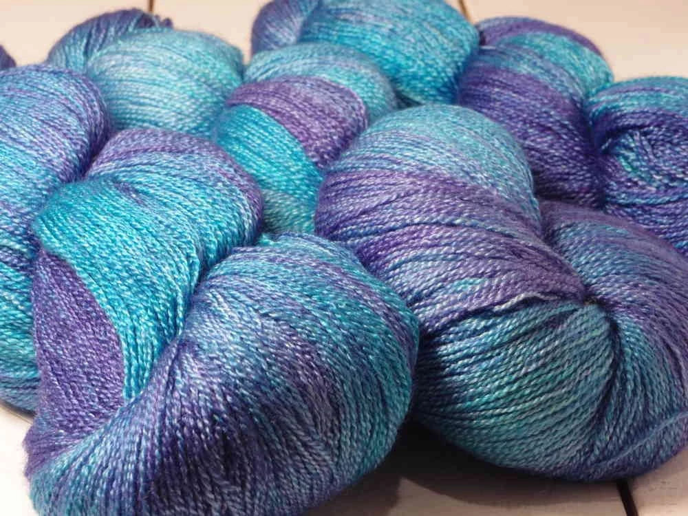 Fyberspates Gleem Lace 709 Peacock