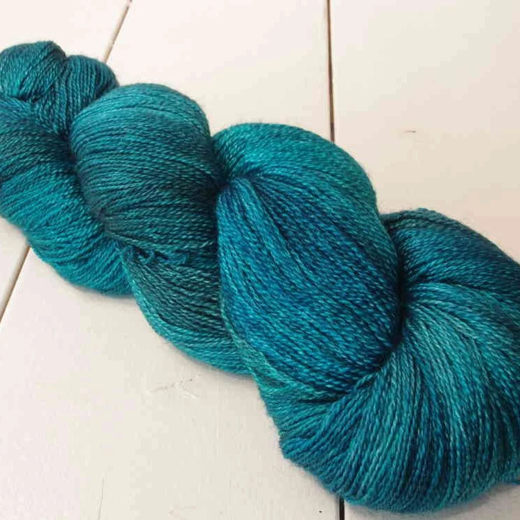 Fyberspates Gleem Lace 707 Deep Aqua
