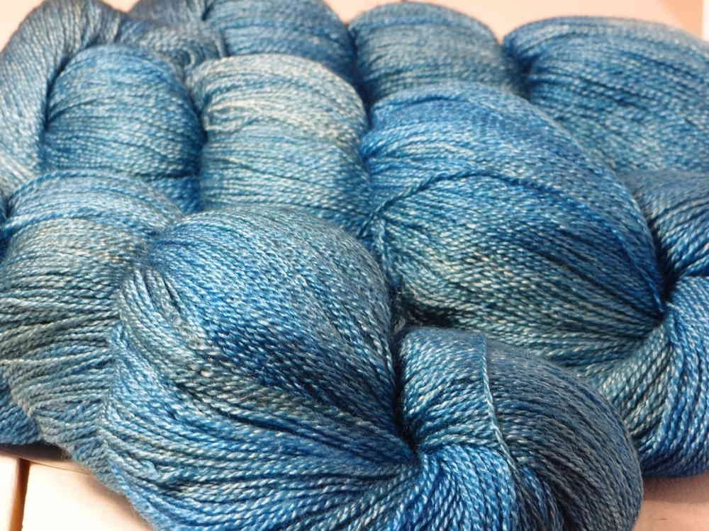 Fyberspates Gleem Lace 708 Blue Lagoon