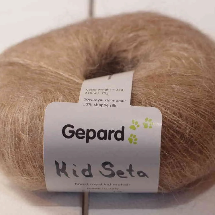 Gepard Kid Seta, silkkimohair 146 beige, meleerattu