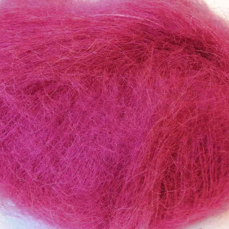 Gepard Kid Seta, silkkimohair 1227 vadelma