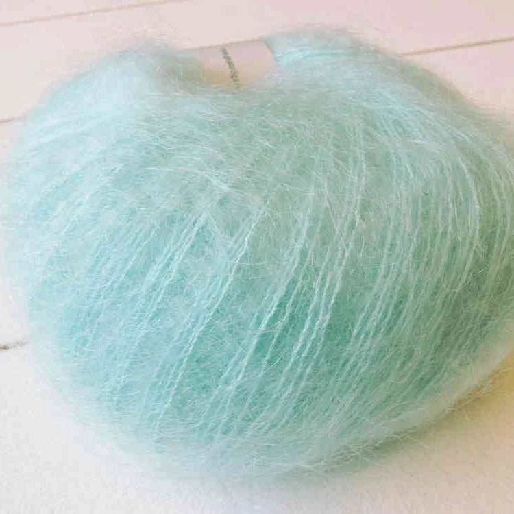 Gepard Kid Seta, silkkimohair 462 vedenvihreä