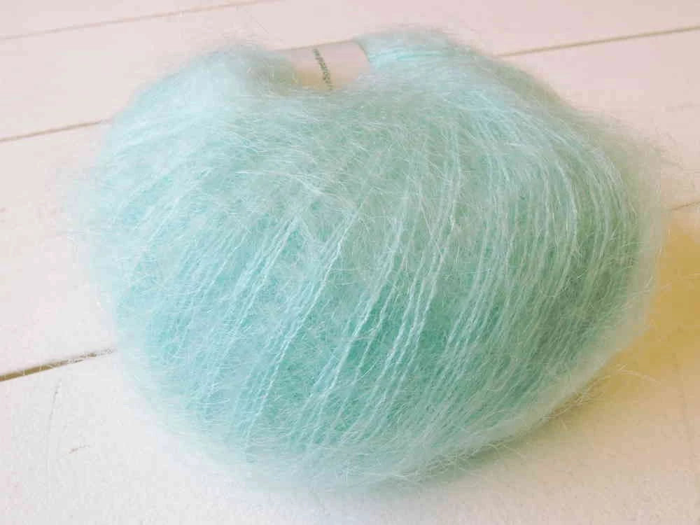 Gepard Kid Seta, silkkimohair 462 vedenvihreä