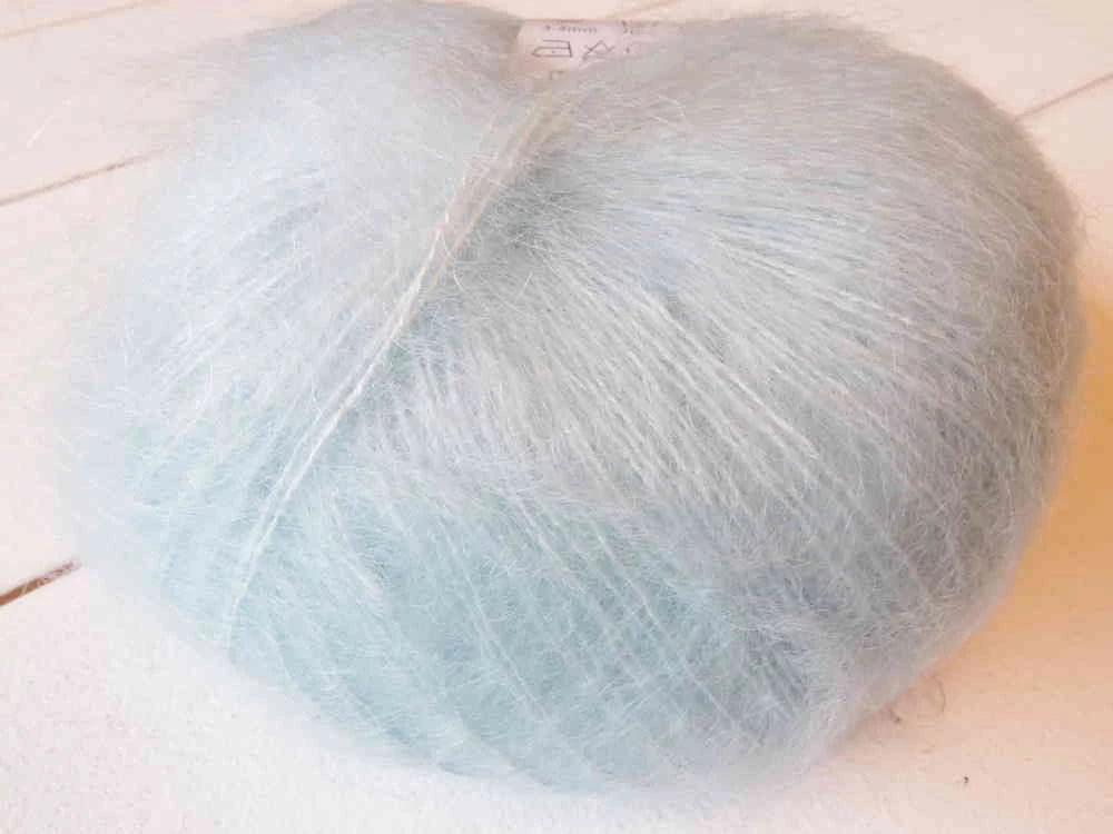 Gepard Kid Seta, silkkimohair 1012 hento vaaleansininen