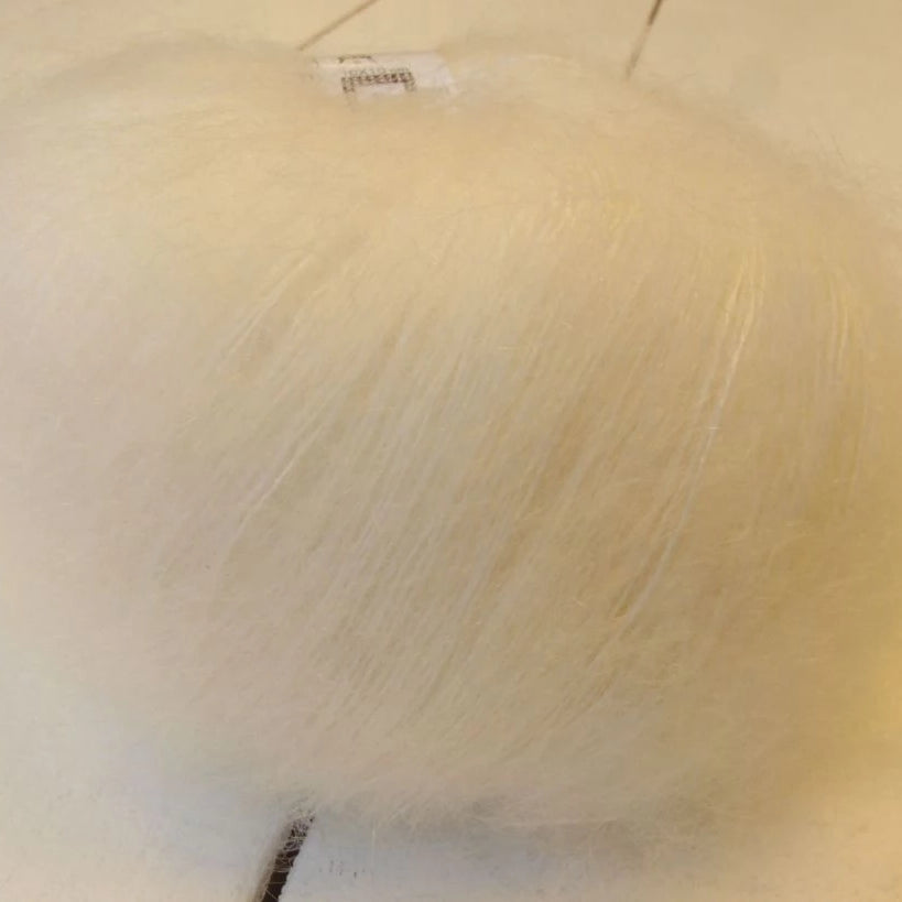 Gepard Kid Seta, silkkimohair 406 white