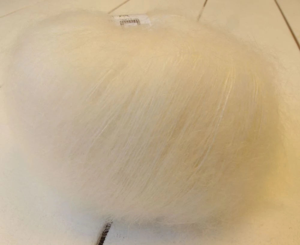 Gepard Kid Seta, silkkimohair 406 white