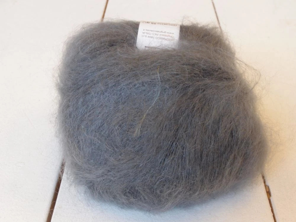 Gepard Kid Seta, silkkimohair 422 grey