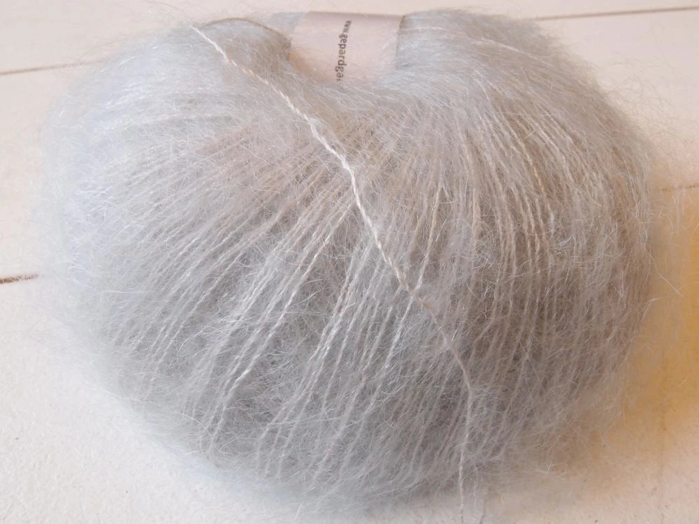Gepard Kid Seta, silkkimohair 408 light grey