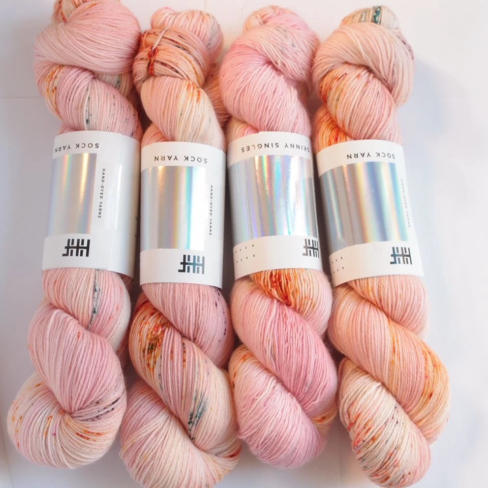 Hedgehog Fibres Skinny Singles Taffy