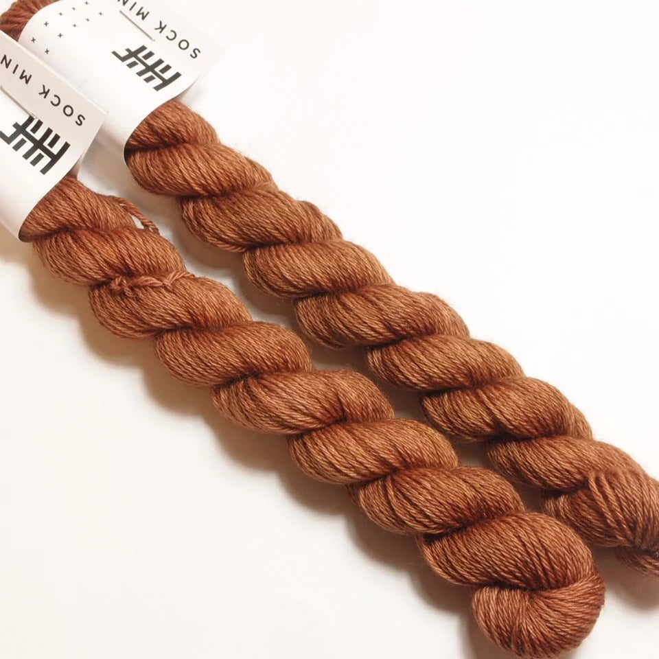 Hedgehog Fibres Sock Minis Clay