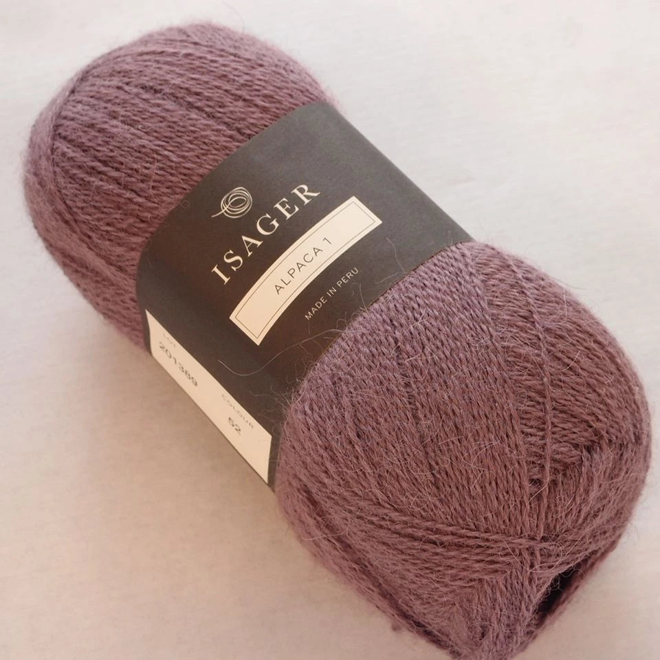 Isager Alpaca 1, color 52