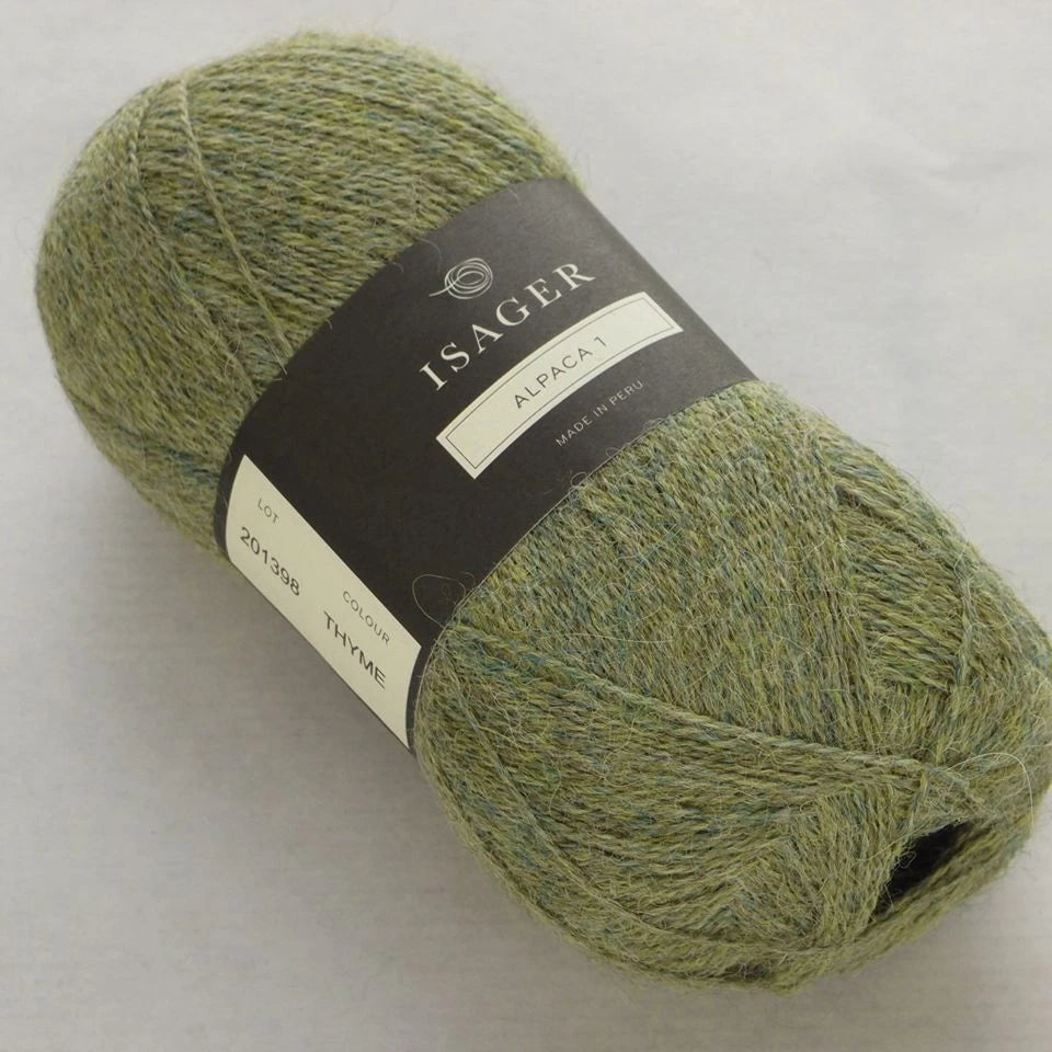 Isager Alpaca 1, Thyme