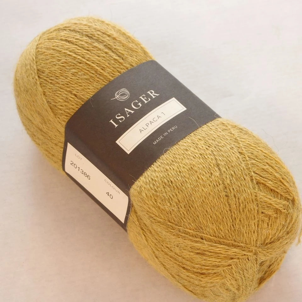Isager Alpaca 1, color 40