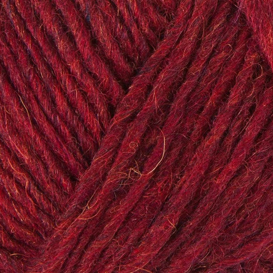 Lettlopi 1409 GARNET RED HEATHER