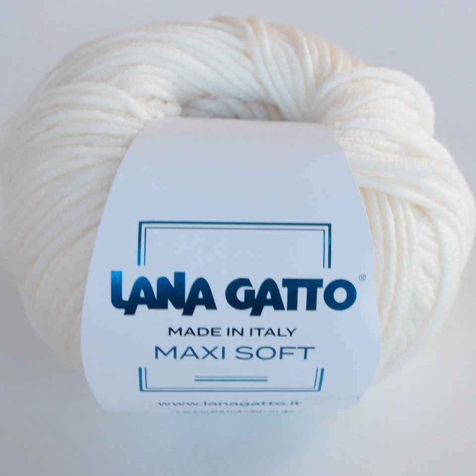 Lana Gatto, Maxi Soft 00978 Luonnonvalkoinen