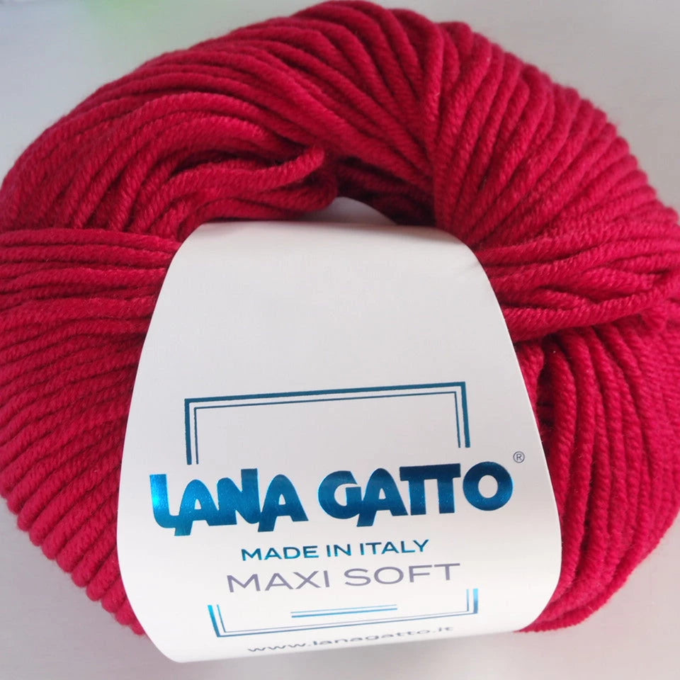 Lana Gatto, Maxi Soft 12246 Rosso