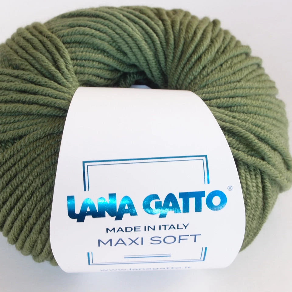 Lana Gatto, Maxi Soft 13278 Verde Medio
