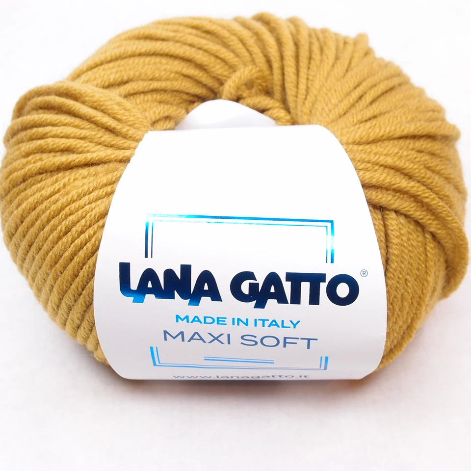 Lana Gatto, Maxi Soft 08564 Senape