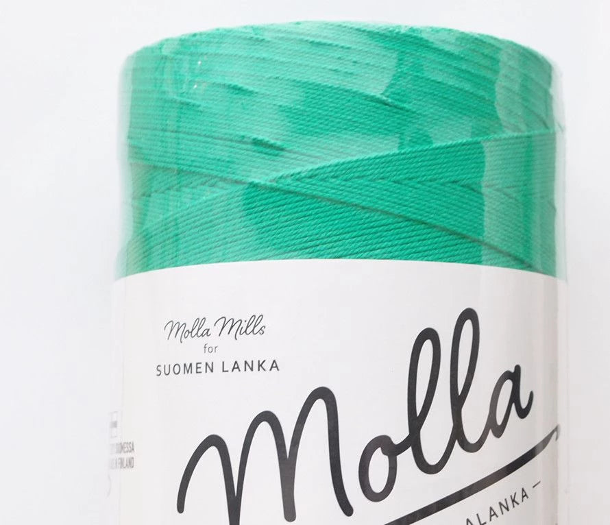 Molla Kalalanka, Suomen Lanka, tiukkakierteinen puuvillalanka 12-säikeinen Molla Jade 51