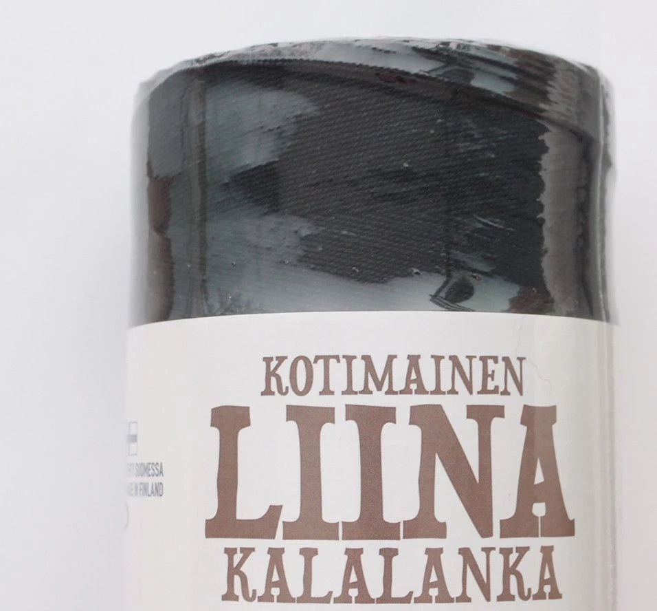 Liina Kalalanka, Suomen Lanka, tiukkakierteinen puuvillalanka 12 -säikeinen musta
