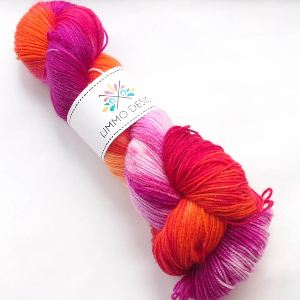 Limmo Design Sockgarn Pappergrisen