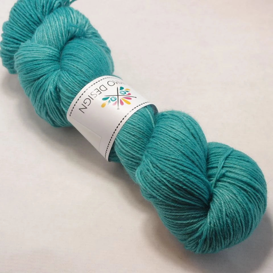 Limmo Design Sockgarn Butteljgrön