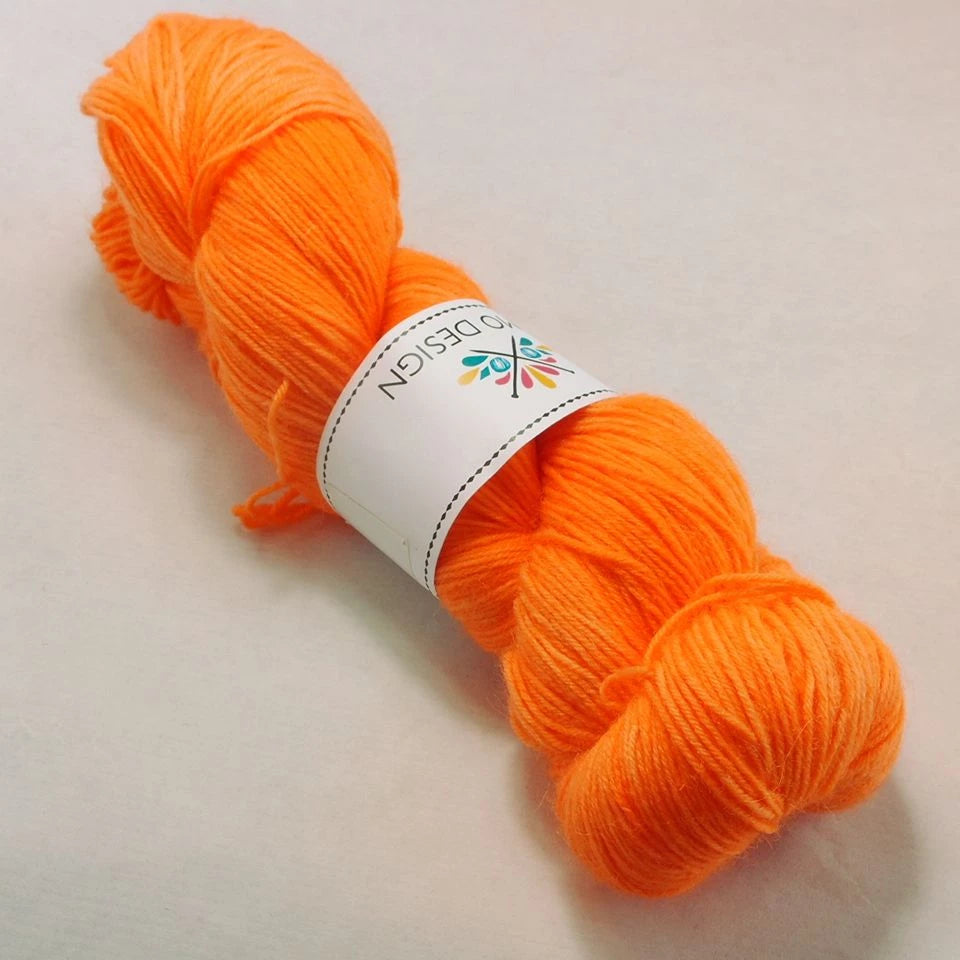 Limmo Design Sockgarn Orange