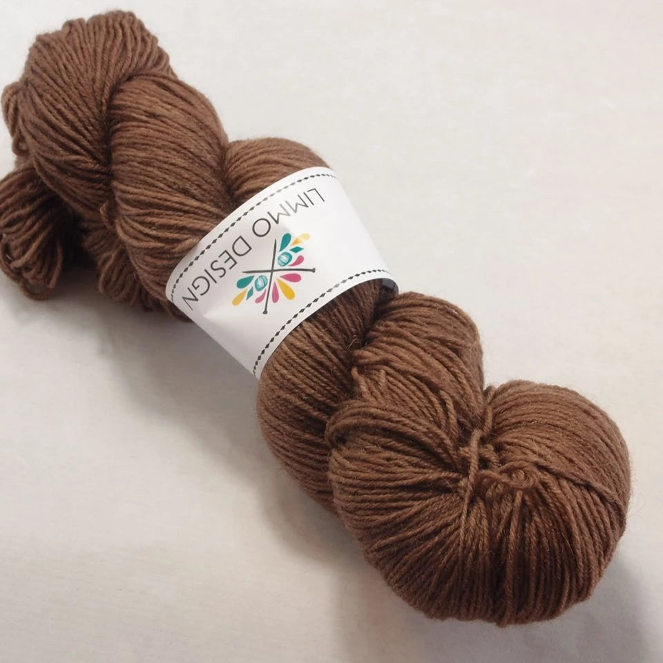 Limmo Design Sockgarn Kaffe