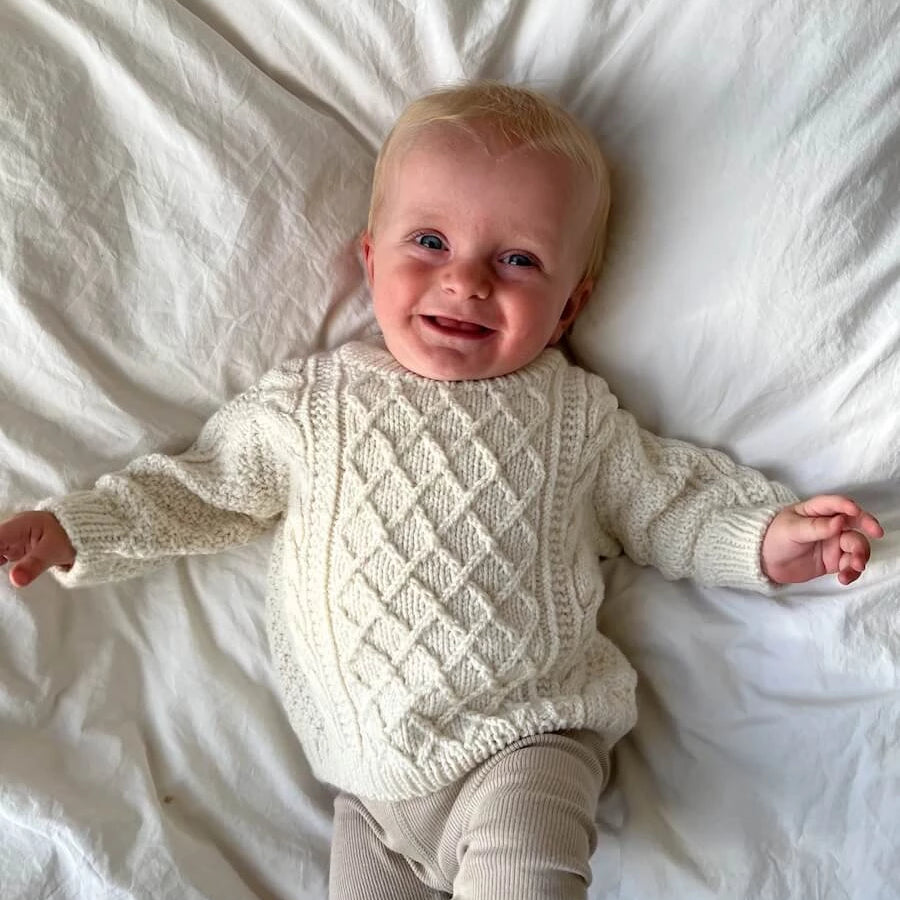 Moby Sweater Baby by PetiteKnit