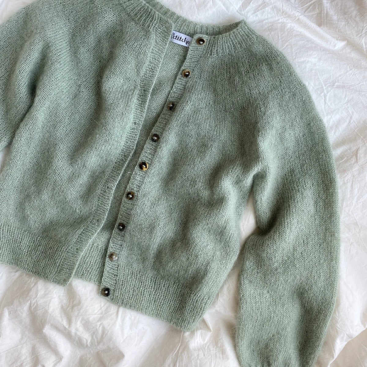Novice Cardigan, Mohair Edition by PetiteKnit