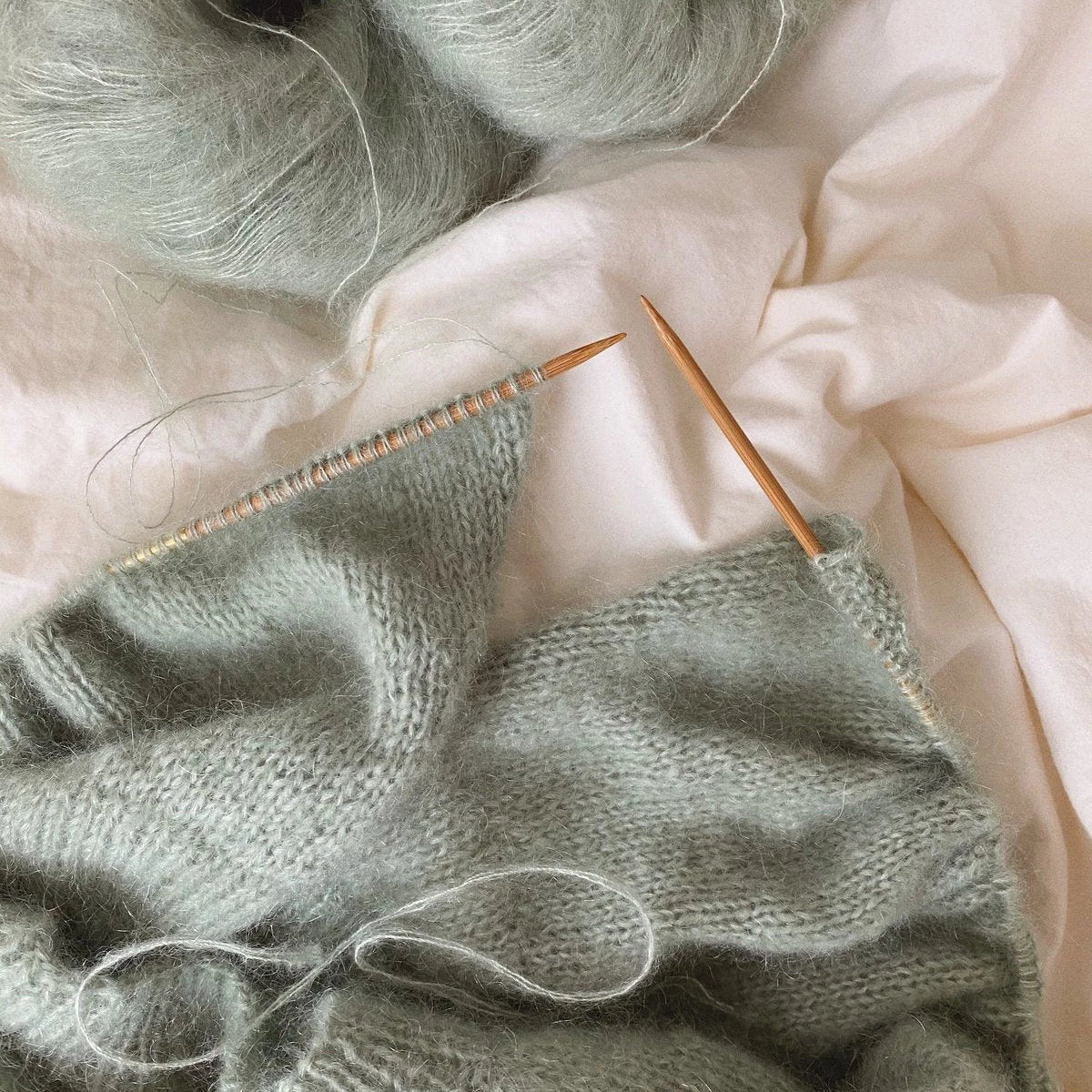 Novice Cardigan, Mohair Edition by PetiteKnit