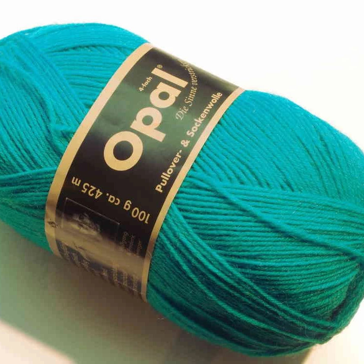 Opal Uni 4 ply 5183 Turkoosi