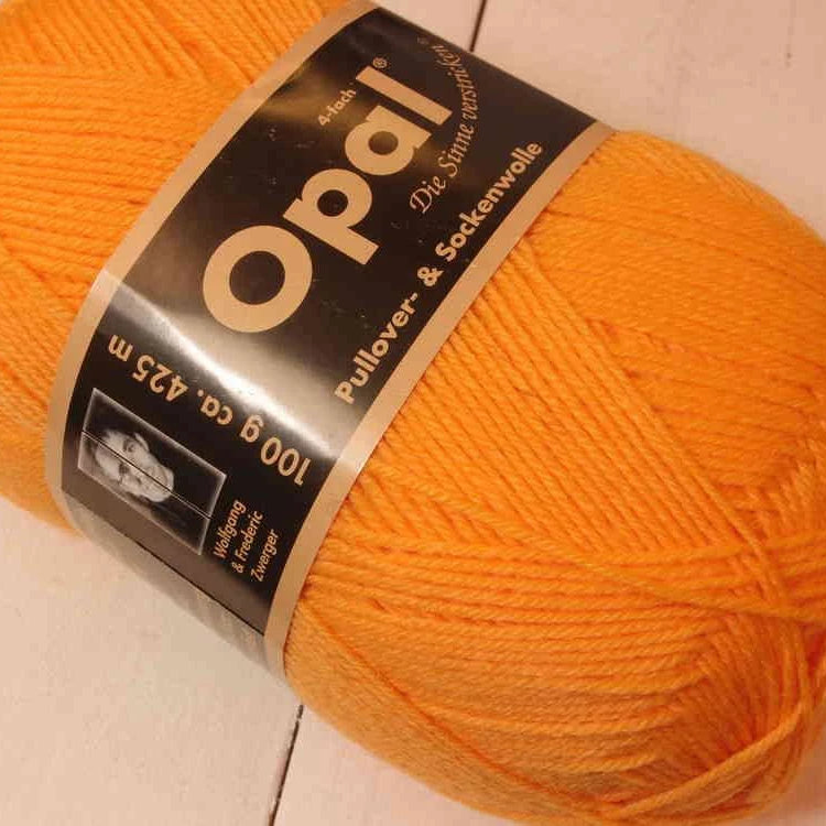 Opal Uni 4 ply 5182 Sonnengelb